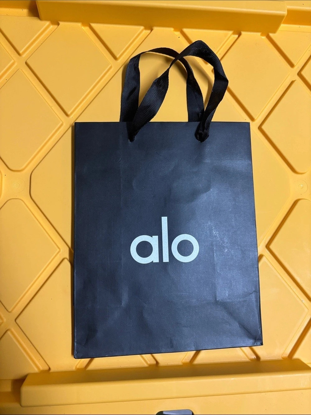 Alo Black Tote Bag